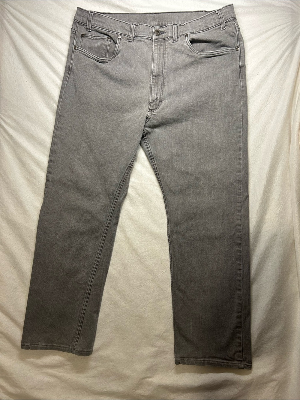 Men's Grand River Co.Gray Straight-Leg Jeans